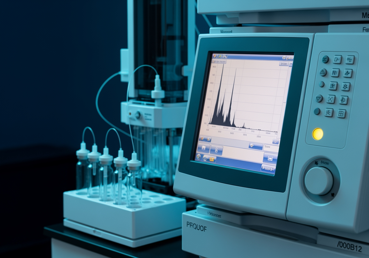 HPLC chromatography analysis equipment used for peptide purity testing